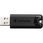 Verbatim PinStripe USB Drive - Chiavetta USB - 128 GB - USB 3.2 Gen 1 - nero